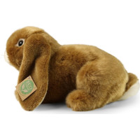 Rappa Plyšový králik hnedý 25 cm ECO-FRIENDLY