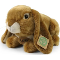 Rappa Plyšový králik hnedý 25 cm ECO-FRIENDLY