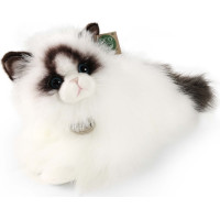 Rappa Plyšová mačka ragdoll ležiaca 35 cm ECO-FRIENDLY