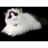 Rappa Plyšová mačka ragdoll ležiaca 35 cm ECO-FRIENDLY