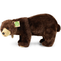 Rappa Plyšový medveď hnedý stojaci 40 cm ECO-FRIENDLY