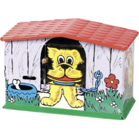 GOKI Plechová pokladnička Psík