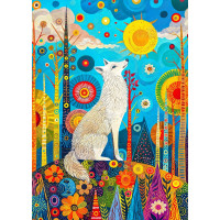 ENJOY Puzzle Biely ochranca 1000 dielikov