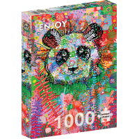ENJOY Puzzle Enigmatická panda 1000 dielikov