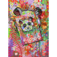 ENJOY Puzzle Enigmatická panda 1000 dielikov