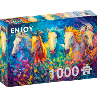 ENJOY Puzzle Jasný cval 1000 dielikov