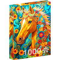 ENJOY Puzzle Kvitnúce hriva 1000 dielikov