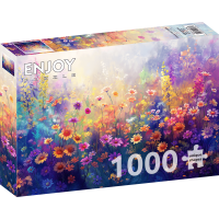 ENJOY Puzzle Kvitnúce lúka 1000 dielikov
