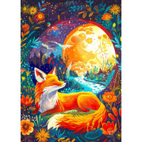 ENJOY Puzzle Mesačná líška 1000 dielikov