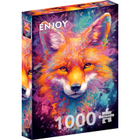 ENJOY Puzzle Ohnivá líška 1000 dielikov