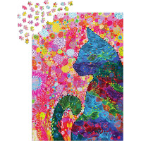 ENJOY Puzzle Premýšľavá mačka 1000 dielikov