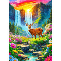 ENJOY Puzzle Raj jeleňov 1000 dielikov