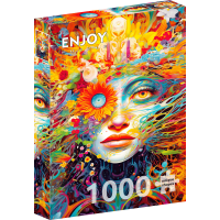 ENJOY Puzzle Smelá múza 1000 dielikov