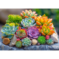ENJOY Puzzle Sukulenty 1000 dielikov