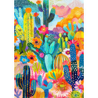 ENJOY Puzzle Svet kaktusov 1000 dielikov