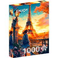 ENJOY Puzzle Potulky Parížom 1000 dielikov