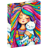 ENJOY Puzzle Ty ma dopĺňaš 1000 dielikov