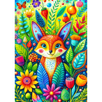 ENJOY Puzzle Záhradný návštevník 1000 dielikov