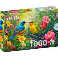 ENJOY Puzzle Zamilovaný duet 1000 dielikov