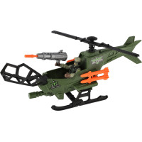 TEDDIES Vojenská sada s helikoptérou