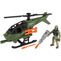 TEDDIES Vojenská sada s helikoptérou