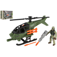 TEDDIES Vojenská sada s helikoptérou