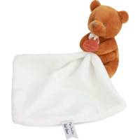 Doudou Môj malý medvedík 10 cm oranžový