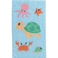 Detský bavlnený uterák KIDS 30x50 cm - Morský svet