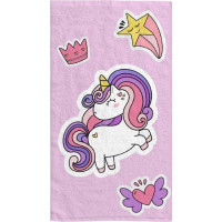 Detský bavlnený uterák KIDS 30x50 cm - Jednorožec