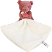 Doudou Môj malý medvedík 10 cm vínový