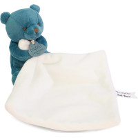 Doudou Môj malý medvedík 10 cm modrý