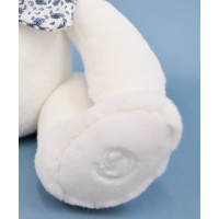Doudou Plyšový medvedík biely 25 cm
