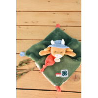 Doudou Darčeková sada Plyšový muchláčik kravička Aneth 27 cm