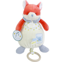 Doudou Darčeková sada Plyšová líška Romarin hrajúca melódiu 20 cm