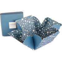 Doudou Môj malý medvedík 10 cm modrý