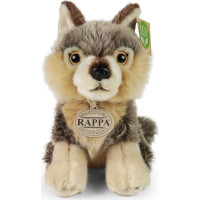 Rappa Plyšový vlk sediaci 18 cm ECO-FRIENDLY