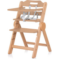 CHIPOLINO Drevená jedálenská stolička Cacao 2v1 Wood
