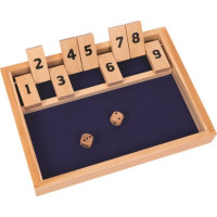 PROFESOR PUZZLE Hra Shut the Box