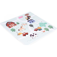 ECOTOYS Penové puzzle Farma s okrajmi
