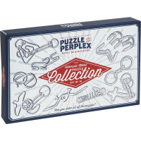 PROFESOR PUZZLE Puzzle & Perplex: Sada kovových hlavolamov 10v1