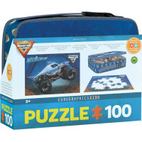 EUROGRAPHICS Puzzle vo desiatovom boxe Megalodon Monster Jam 100 dielikov