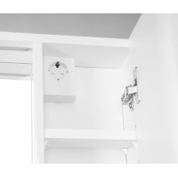 Aqualine ZOJA/KERAMIA FRESH STRIP galerka s LED osvetlením, 70x60x14cm, biela 45025S