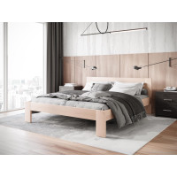 Posteľ z masívu buku MATYLDA 200x160 cm - prírodná