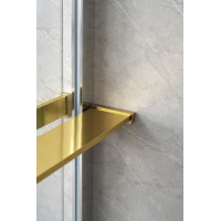Sapho Polica na walk-in zástenu, 142cm, zlato mat EG1446