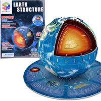 JOKOMISIADA 3D puzzle Planéta Zem - štruktúra 50 dielikov
