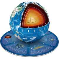 JOKOMISIADA 3D puzzle Planéta Zem - štruktúra 50 dielikov