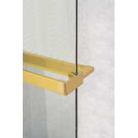 Sapho Polica na walk-in zástenu, 142cm, zlato mat EG1446