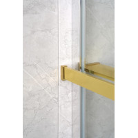 Sapho Polica na walk-in zástenu, 142cm, zlato mat EG1446