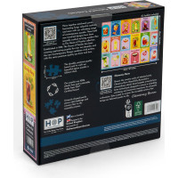 HOP Puzzle Farebné koktaily 1000 dielikov