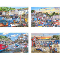 HOP Puzzle Dni v prístave 4x500 dielikov